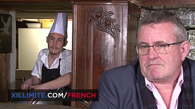 riding sexy chef fucked in restaurant