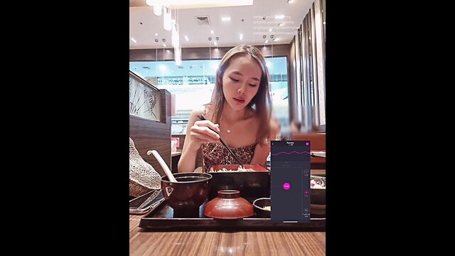 korean remote control vibrator orgasm public