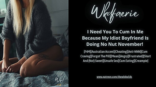 frustrated no nut november clips