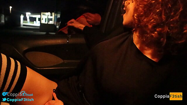 stranger touch wife car exhibitionist handjob voyeur porn videos