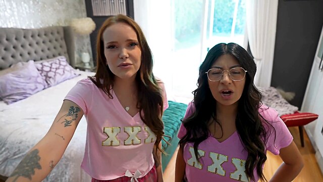 big booty latina college boys tag team slut