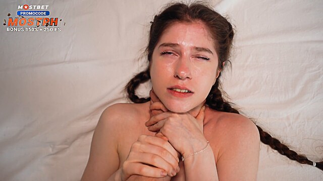 brunette real passionate clips orgasms