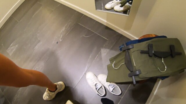 public cute shop assistant fucked by customer