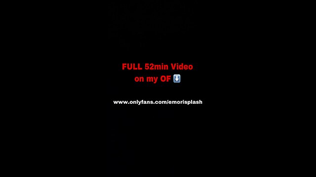ebony dildo ride orgasm🍓😈splash