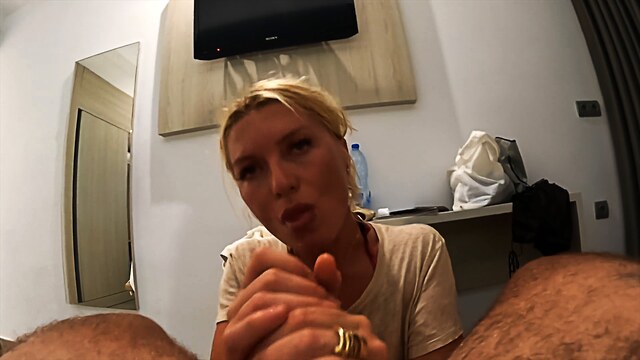 blonde babe hot blond blowjob sex