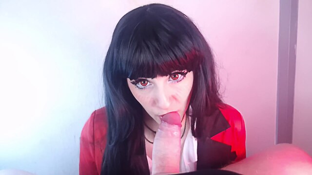 handjob yume yumeno sexy asian plays sex with cock and gives blowjob