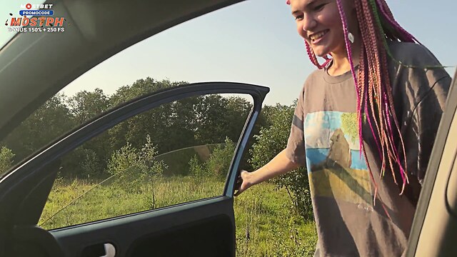 doggystyle pov hot sex suck in a car