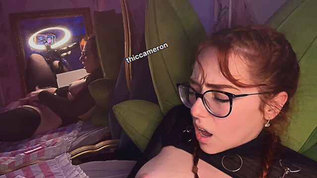 glasses machine orgasm porn