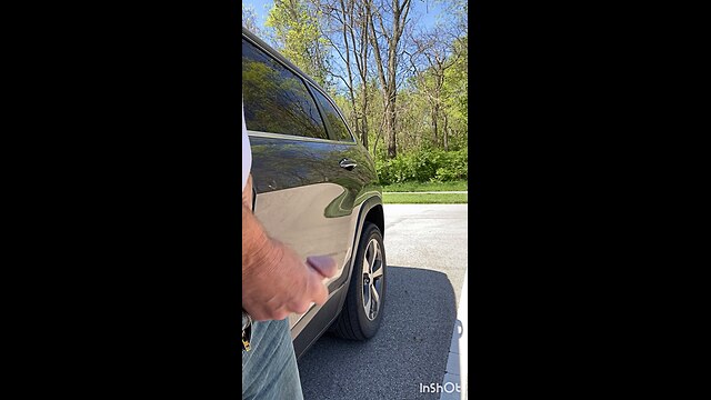 public outdoor public masturbation in park with cum while girls hot watch