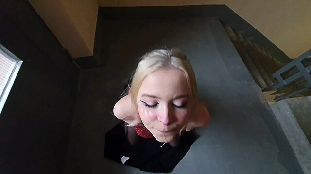 blonde milf facial cumshot porn