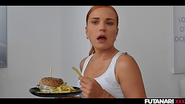red head futanari clips girl