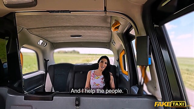 blowjob big tits fake taxi