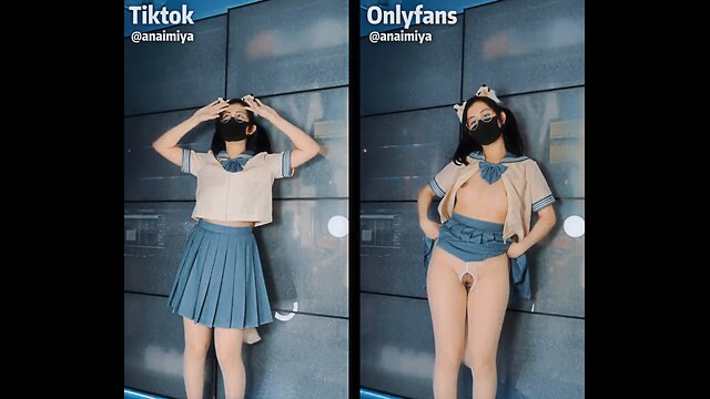chinese tiktok girl naked dance hot