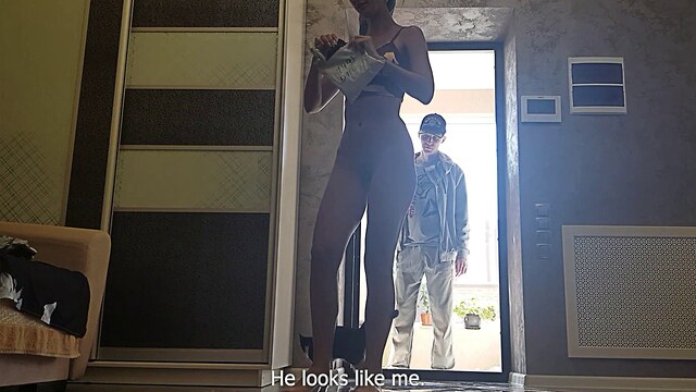 delivery boy naked pizza delivery sex