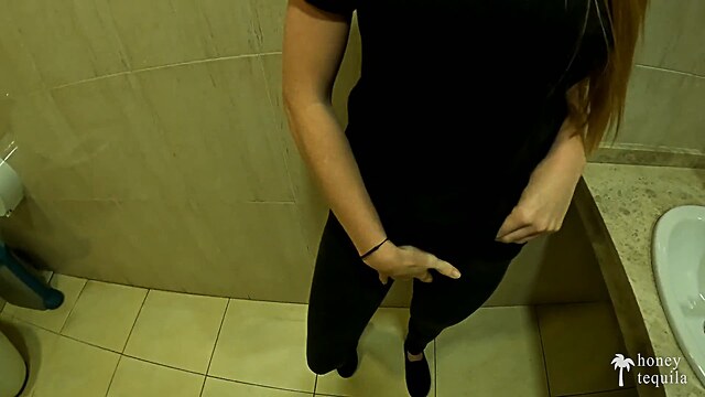 mirror fuck sex public agent creampie inside pussy