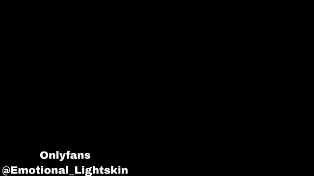 step sister ebony lightskin shemale cum
