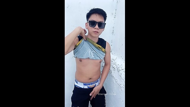 handsome asian guy pinoy basketball player jakol videos