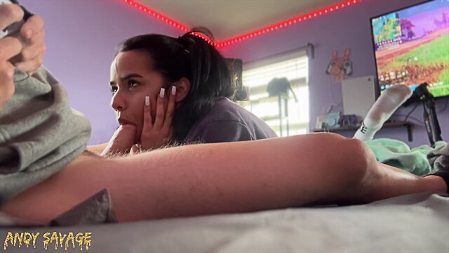 deepthroat anal 18yo throatfucking