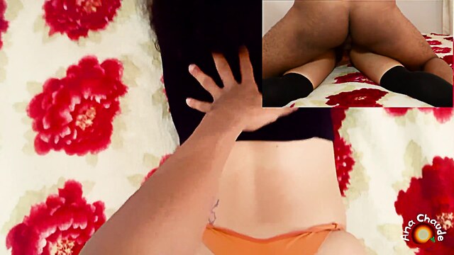 allanal latina anal belly down