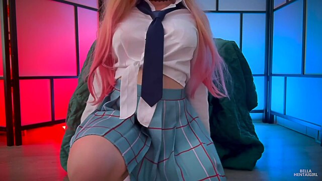 dildo riding anime hentai schoolgirl anal hentai