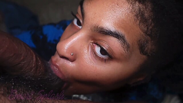 sloppy blowjob pov handjob cum lick up sex clean