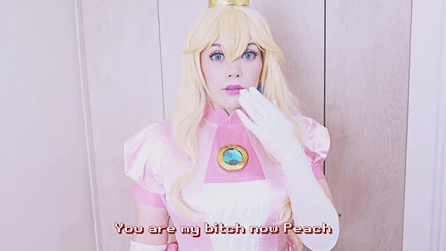 blonde princess peach and princess daisy kissing from mario porn videos